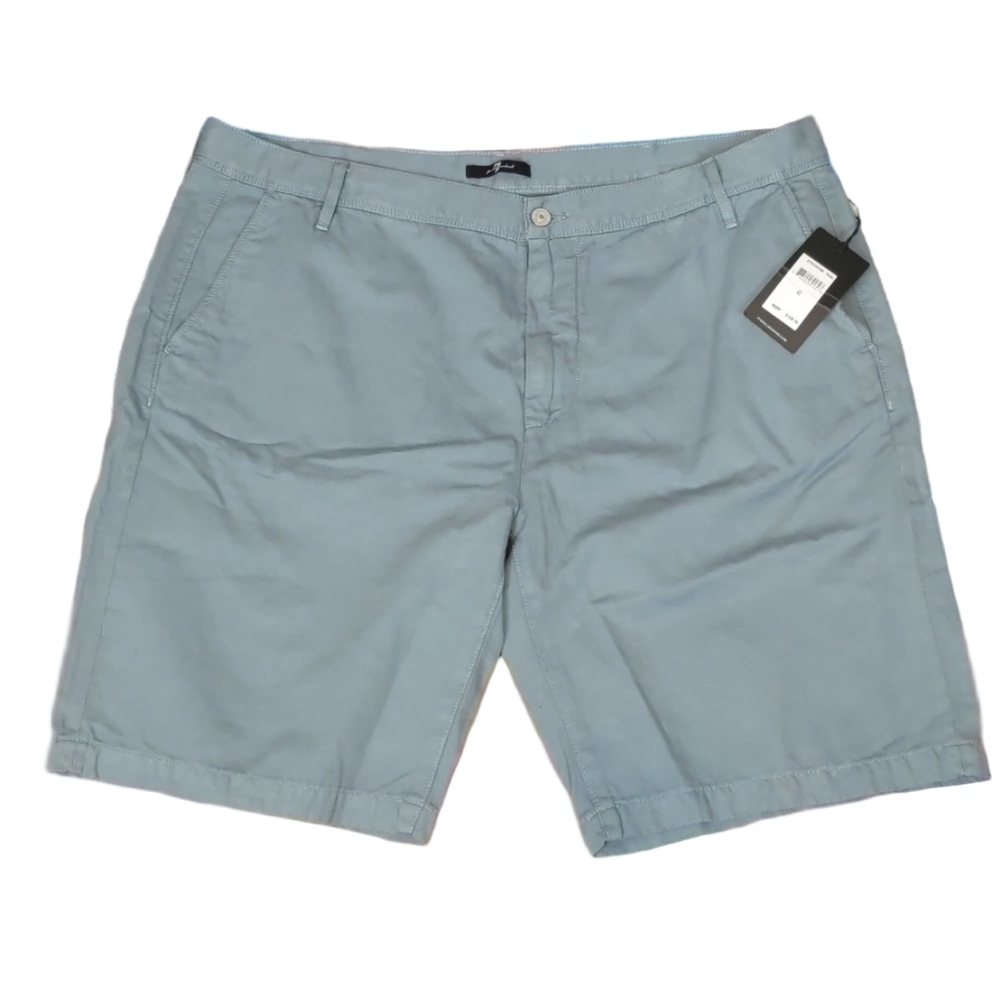7 for all mankind mens blue shorts size 40 big & tall